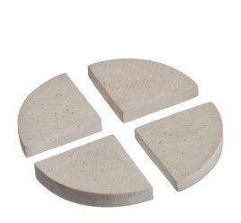 Подставки-ножки под кашпо TREEZ Белый песок (набор из 4-х шт.)