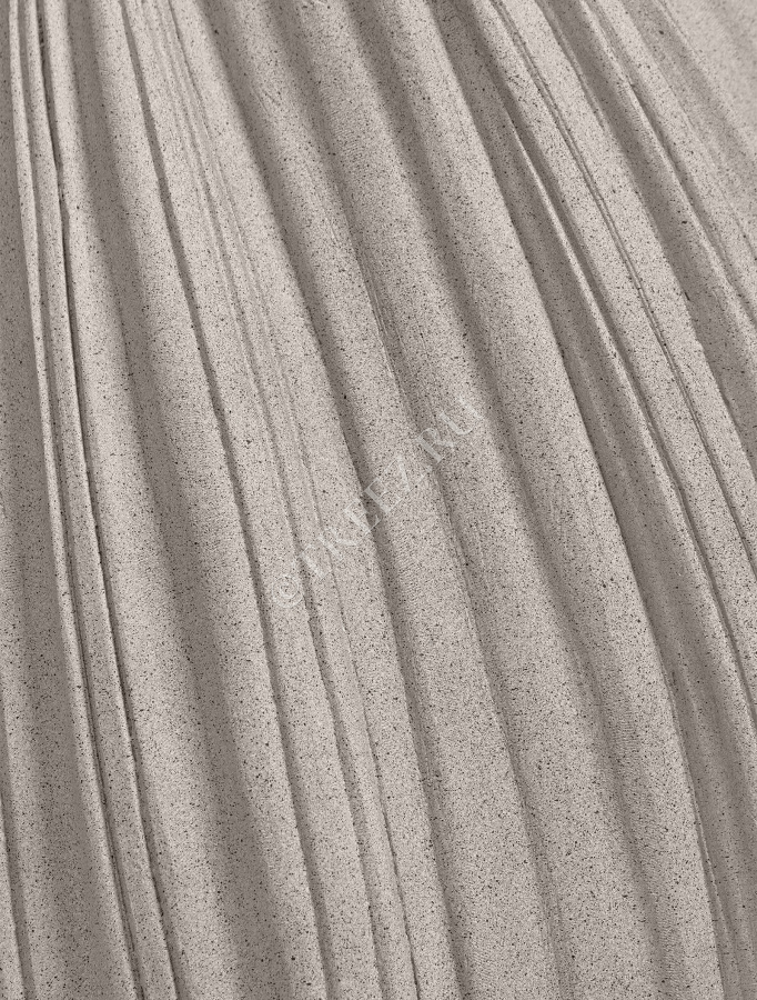 Кашпо TREEZ Effectory - Dune - Высокая Design-ваза - Белый песок фото