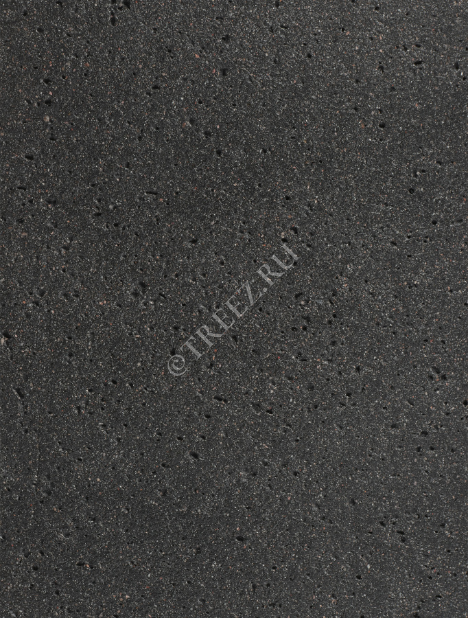 Кашпо TREEZ ERGO - Hard Rock - Цилиндрическая чаша на колёсиках - Чёрный песок фото