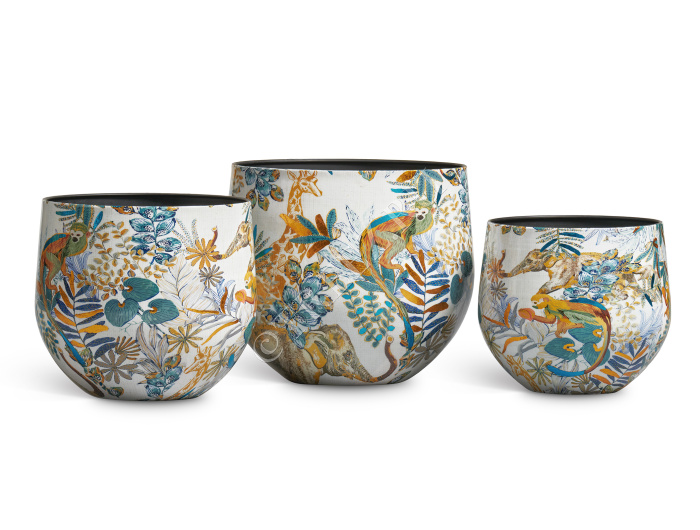 Кашпо TREEZ Effectory - Savage Garden - Чаша - Wild фото