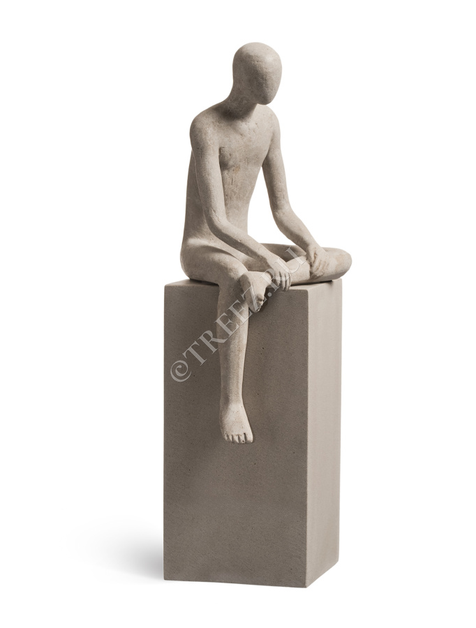 Скульптура TREEZ Effectory - Philosopher's Stone - Спокойствие - Белый песок фото