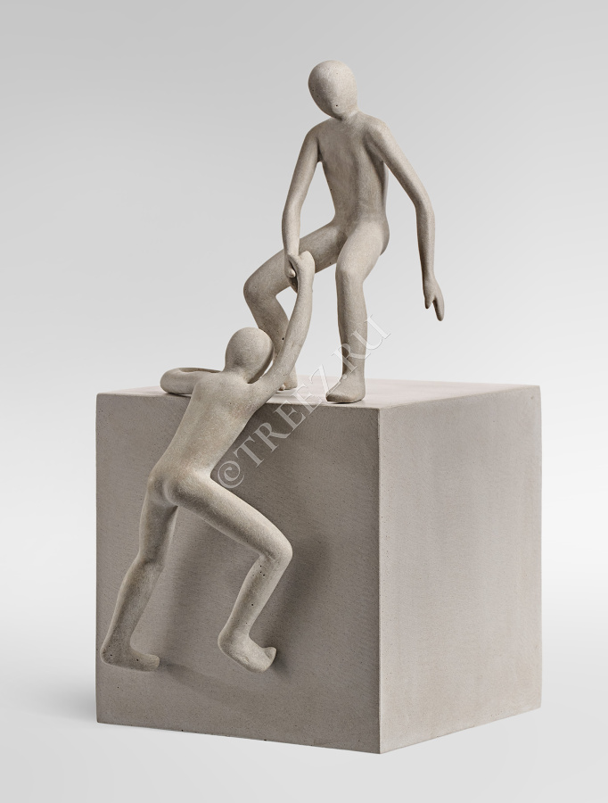 Скульптура TREEZ Effectory - Philosopher's Stone - Основа мироздания - Белый песок фото